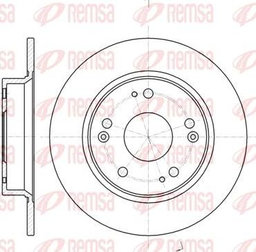 Kawe 61175 00 - Bremžu diski www.autospares.lv