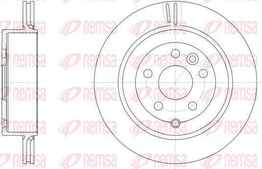 Kawe 61868 10 - Bremžu diski www.autospares.lv