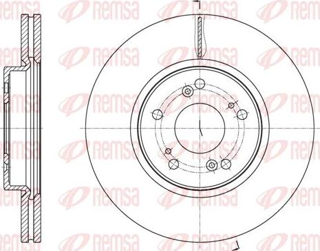 Kawe 61807 10 - Bremžu diski www.autospares.lv