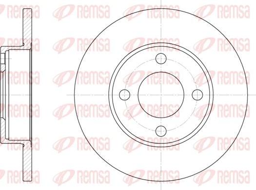 Kawe 6181 00 - Bremžu diski www.autospares.lv