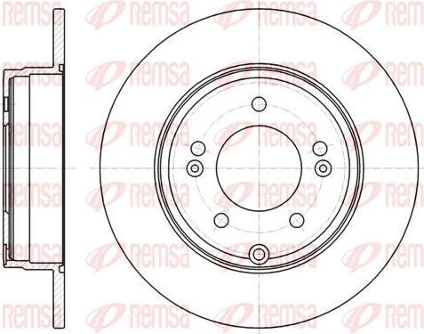 Kawe 61884 00 - Bremžu diski www.autospares.lv