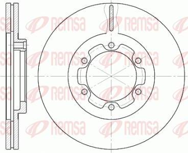 Kawe 6188 10 - Bremžu diski www.autospares.lv