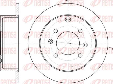 Kawe 61883 00 - Bremžu diski www.autospares.lv