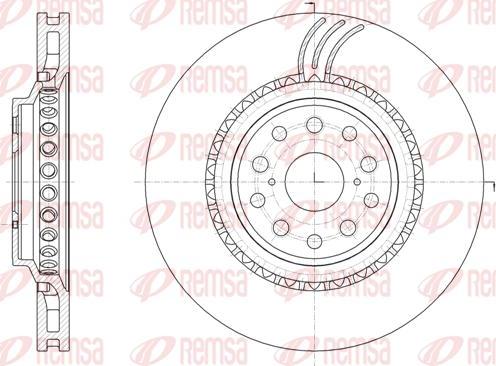 Kawe 61878 10 - Bremžu diski autospares.lv