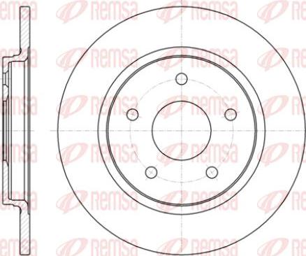 Kawe 61394 00 - Bremžu diski autospares.lv