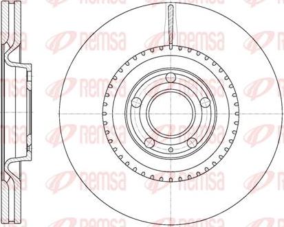 Kawe 61392 10 - Bremžu diski www.autospares.lv