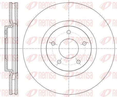 Kawe 61349 10 - Bremžu diski www.autospares.lv