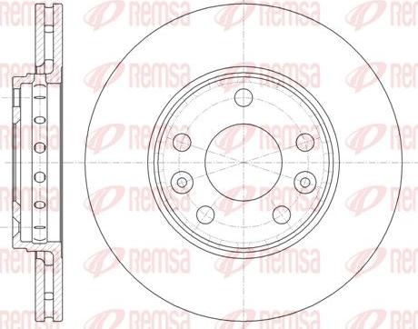 Kawe 61346 10 - Bremžu diski www.autospares.lv