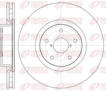 Kawe 61342 10 - Bremžu diski www.autospares.lv