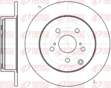 Kawe 61350 00 - Bremžu diski www.autospares.lv