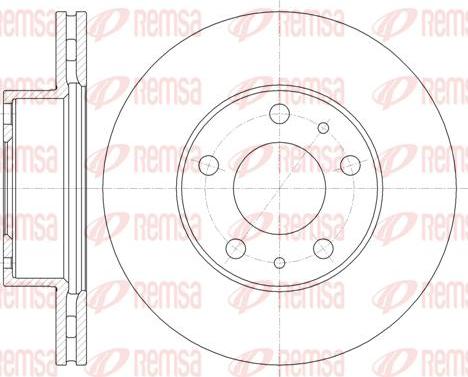 Kawe 61351 10 - Bremžu diski www.autospares.lv