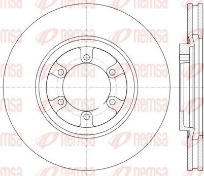 Kawe 61366 10 - Bremžu diski www.autospares.lv