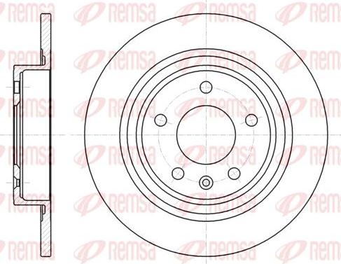 Kawe 61315 00 - Bremžu diski www.autospares.lv