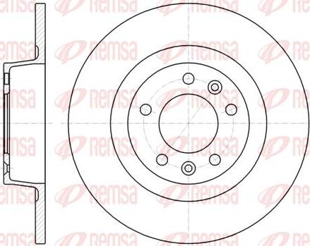 Kawe 61312 00 - Bremžu diski www.autospares.lv