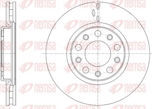 Kawe 61389 10 - Bremžu diski autospares.lv