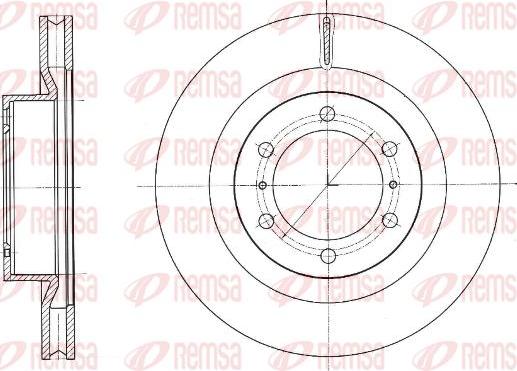 Kawe 61331 10 - Bremžu diski www.autospares.lv