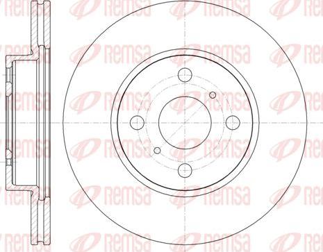 Kawe 61332 10 - Bremžu diski autospares.lv