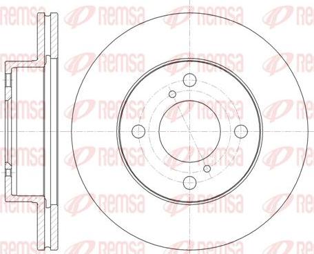 Kawe 61371 10 - Bremžu diski www.autospares.lv