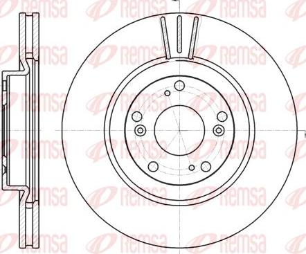 Kawe 61297 10 - Bremžu diski www.autospares.lv