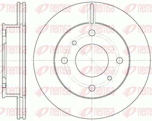 Kawe 61241 10 - Bremžu diski www.autospares.lv