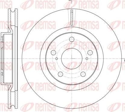 Kawe 61259 10 - Bremžu diski www.autospares.lv