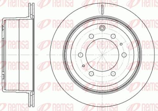 Kawe 61256 10 - Bremžu diski www.autospares.lv