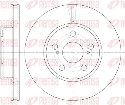 Kawe 61250 10 - Bremžu diski www.autospares.lv