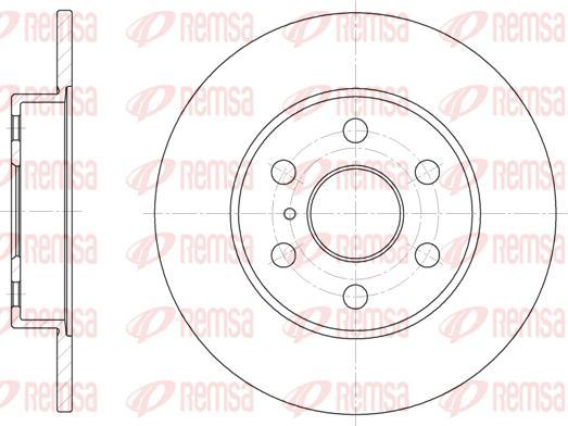 Kawe 61258 00 - Bremžu diski autospares.lv