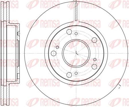 Kawe 61263 10 - Bremžu diski www.autospares.lv