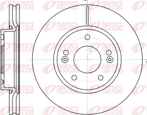 Kawe 61208 10 - Bremžu diski www.autospares.lv