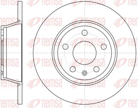 Kawe 61214 00 - Bremžu diski www.autospares.lv