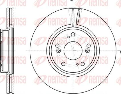 Kawe 61218 10 - Bremžu diski www.autospares.lv