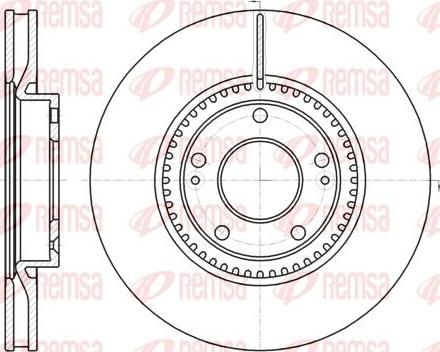 Kawe 61217 10 - Bremžu diski www.autospares.lv