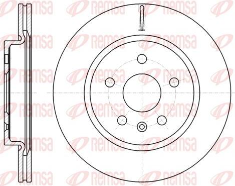 KRAFT AUTOMOTIVE 6051654 - Bremžu diski www.autospares.lv