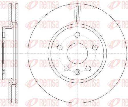 Kawe 61286 10 - Bremžu diski www.autospares.lv