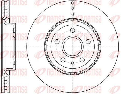 Kawe 61283 10 - Bremžu diski www.autospares.lv