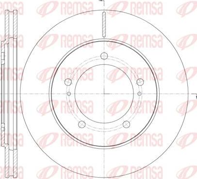 Kawe 61233 10 - Bremžu diski www.autospares.lv