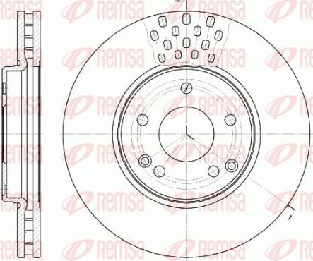 Kawe 61225 10 - Bremžu diski www.autospares.lv