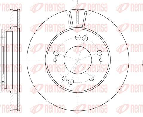 Kawe 61220 10 - Bremžu diski www.autospares.lv