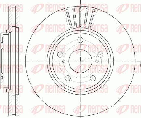 Kawe 61228 10 - Bremžu diski www.autospares.lv