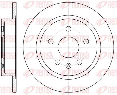 DON PCD11902 - Bremžu diski www.autospares.lv