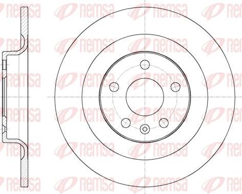 Kawe 61796 00 - Bremžu diski www.autospares.lv