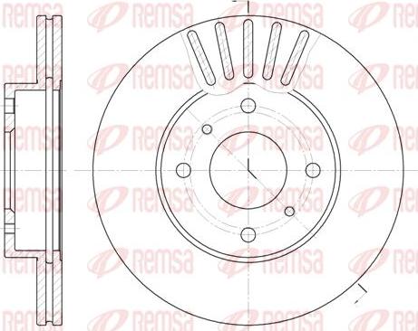 Kawe 6179 10 - Bremžu diski www.autospares.lv