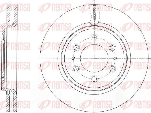 Kawe 61751 10 - Bremžu diski www.autospares.lv