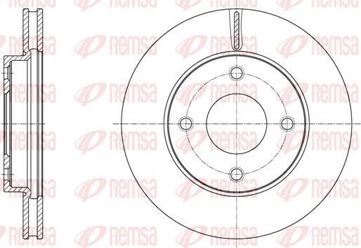 Kawe 61716 10 - Bremžu diski www.autospares.lv