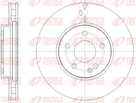 Kawe 61788 10 - Bremžu diski www.autospares.lv