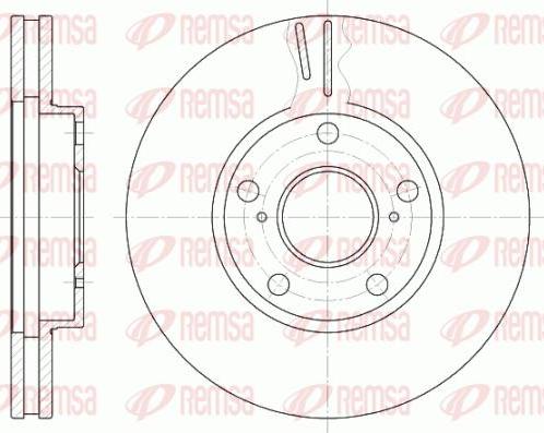 Kawe 6842 10 - Bremžu diski www.autospares.lv