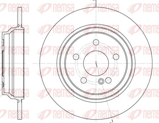 Kawe 6864 00 - Bremžu diski www.autospares.lv