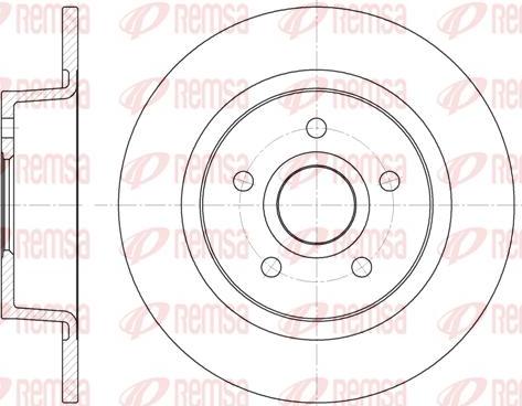 Kawe 6863 00 - Bremžu diski www.autospares.lv