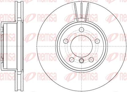 Kawe 6867 10 - Bremžu diski www.autospares.lv